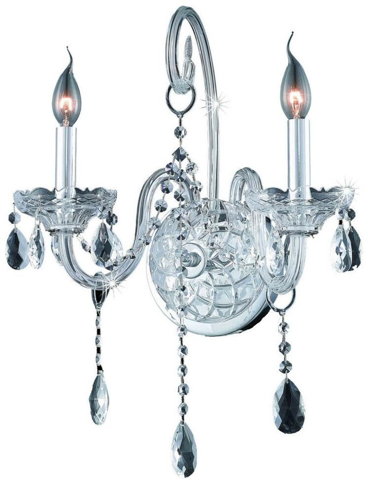 

Elegant Lighting 7952W2C EC Verona Wall Sconce Chrome