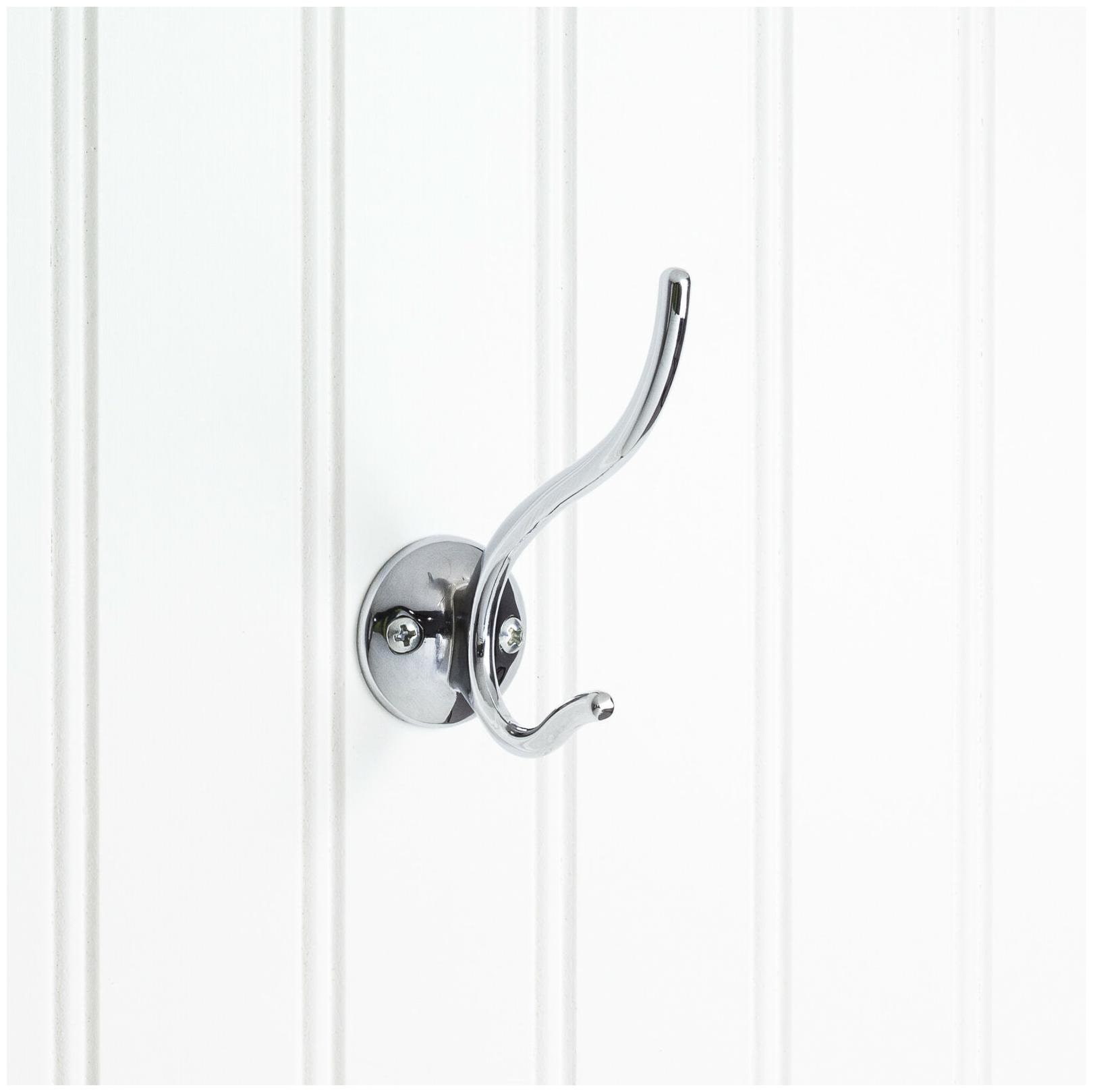 

Elements YD30-381 Chrome Naples Wall Mounted Single Robe Hook