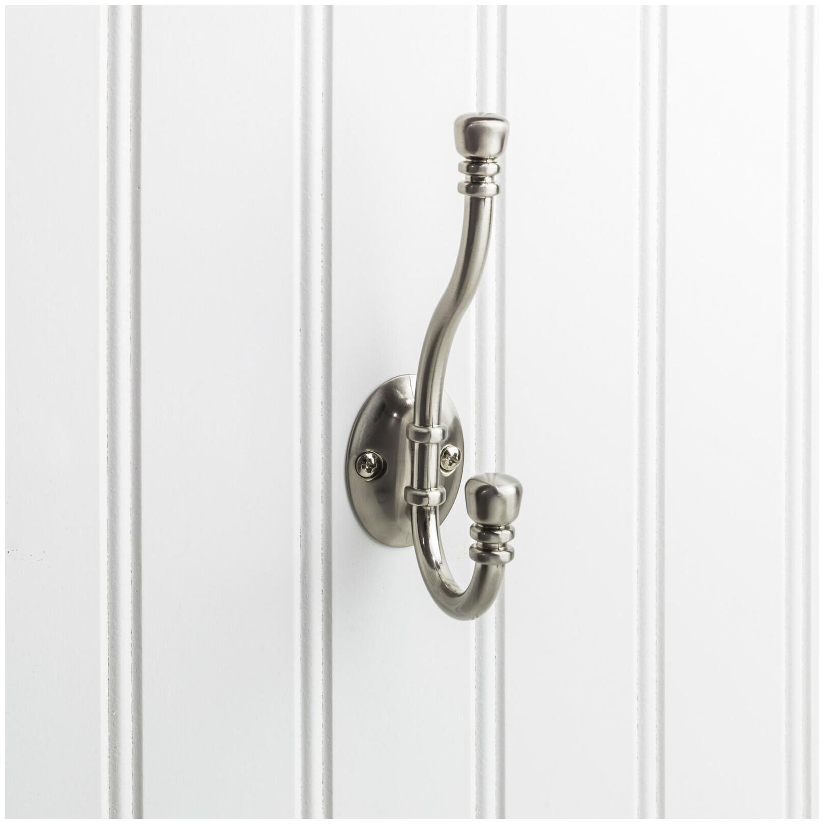 

Elements YD50-518 Nickel Sedona Wall Mounted Single Robe Hook