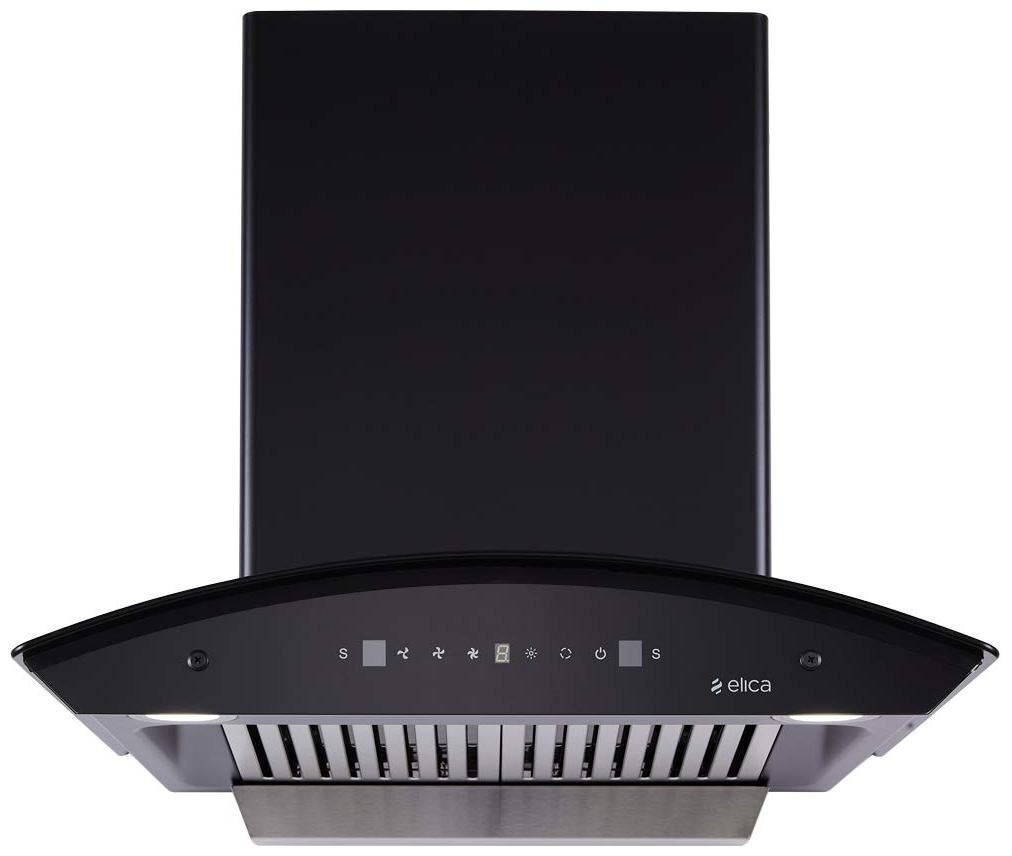 

Elica Wall Mounted Auto Clean 60 cm 1200 m3 h Black Chimney ( TBC HAC TOUCH BF 60 MS NERO )