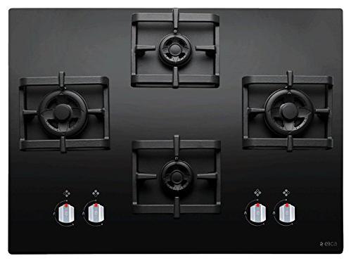 

Elica FLEXI PRO RF 4 B 70 MT DX 4 Burner Automatic Hobs Black Gas Stove
