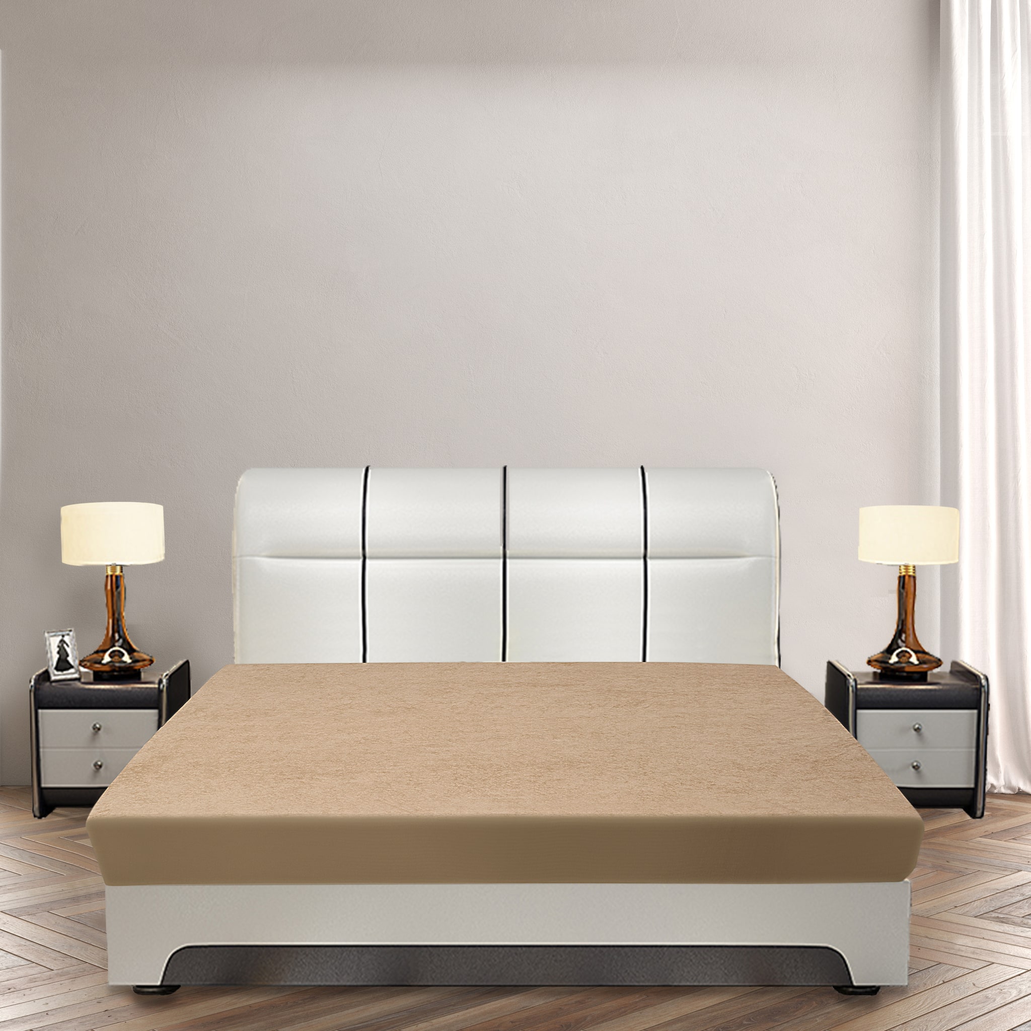 

Elinaa Homes Cotton King beds Mattress protectors