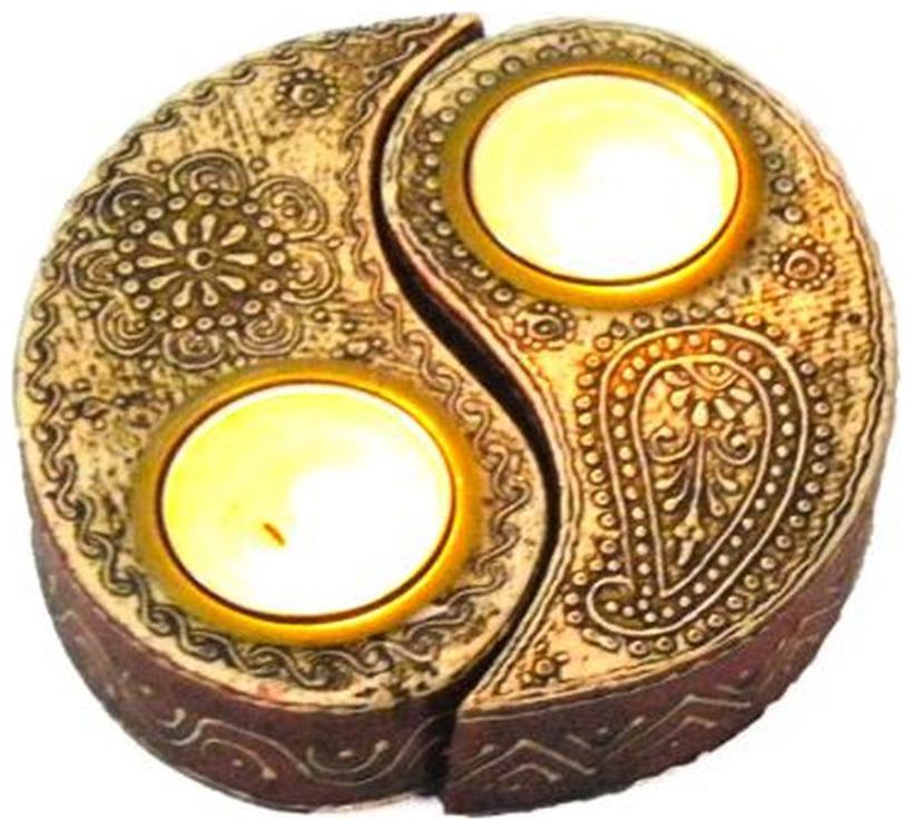

Artlivo Wood Cream Candle