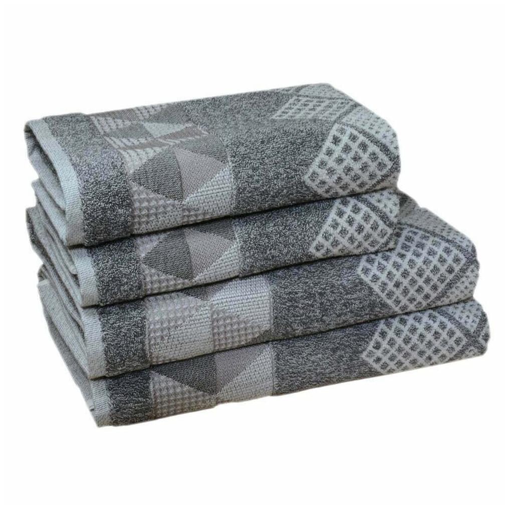 

Enchante Concorde 100-percent Fine Turkish Cotton 4-piece Brown Modern Contemp