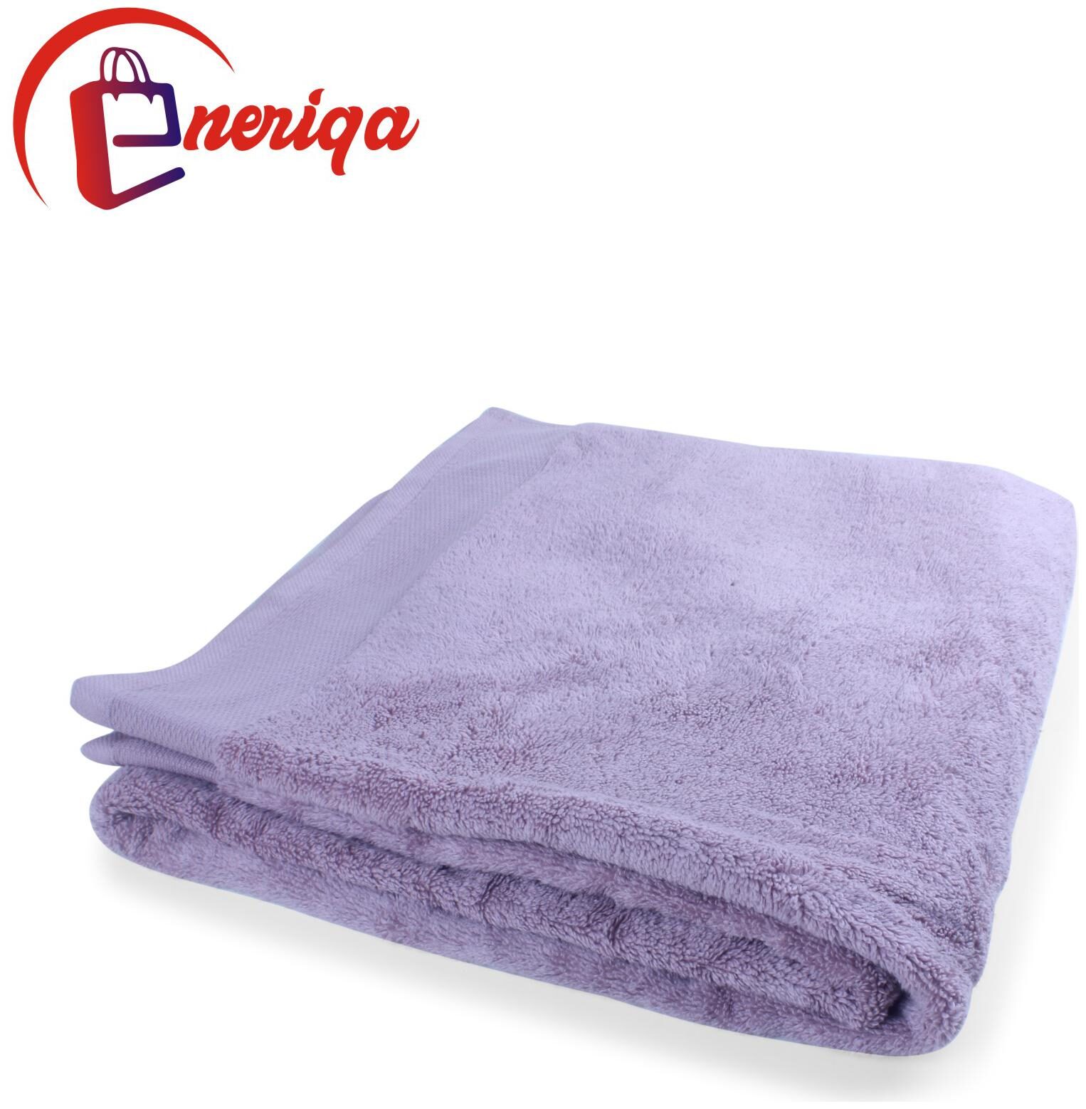 

Eneriqa 450 GSM Cotton Bath towel ( 1 piece Purple )