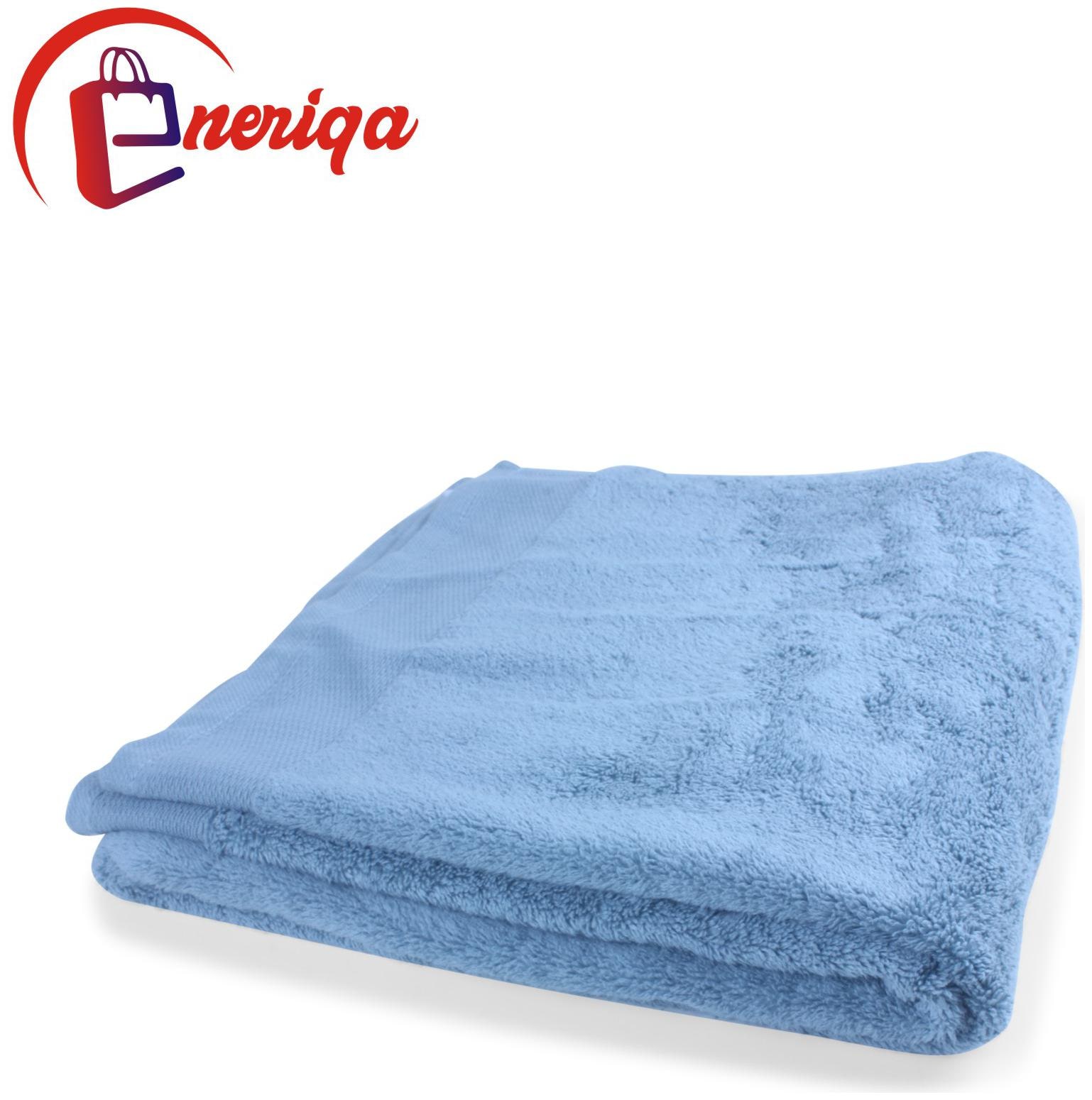 

Eneriqa 450 GSM Cotton Bath towel ( 1 piece Blue )