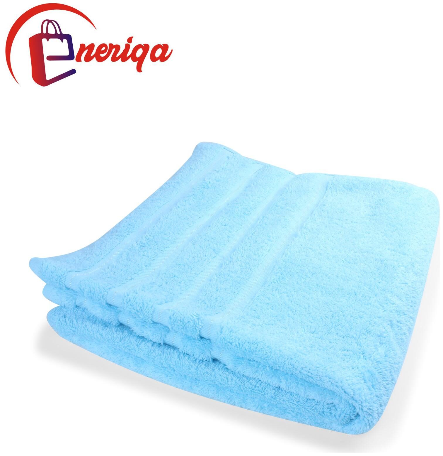 

Eneriqa 450 GSM Cotton Bath towel ( 1 piece Turquoise )