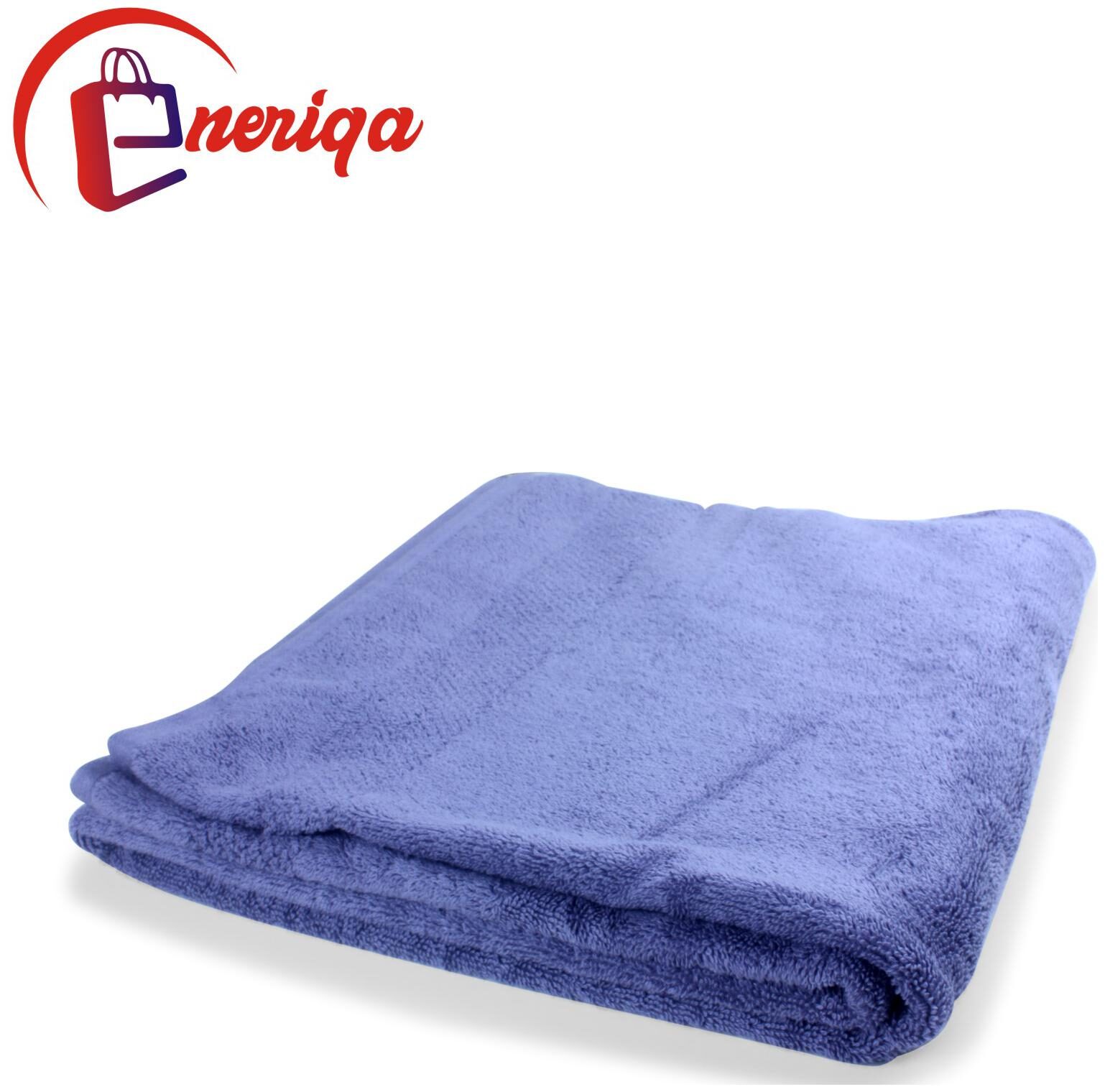 

Eneriqa 450 GSM Cotton Bath towel ( 1 piece Blue )