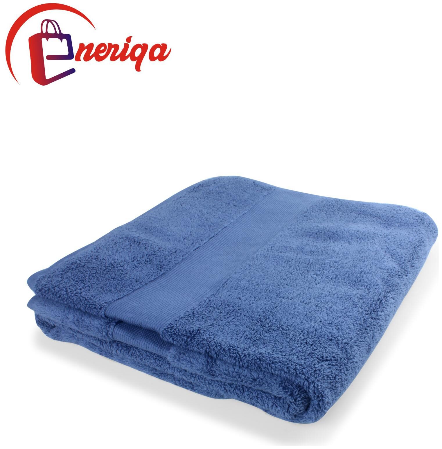 

Eneriqa 450 GSM Cotton Bath towel ( 1 piece Blue )