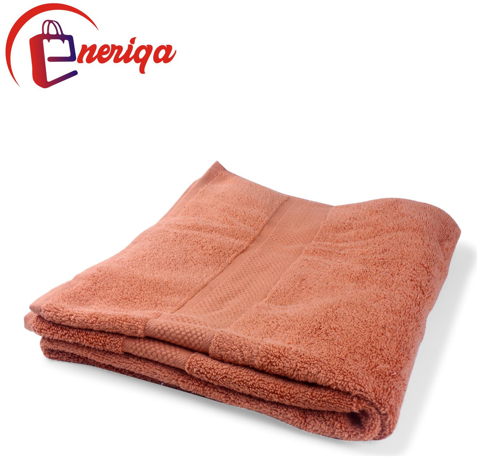 

Eneriqa 450 GSM Cotton Bath towel ( 1 piece Brown )