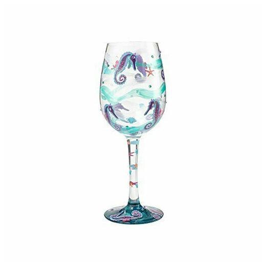 

Enesco Lolita Wine Glass Seahorse
