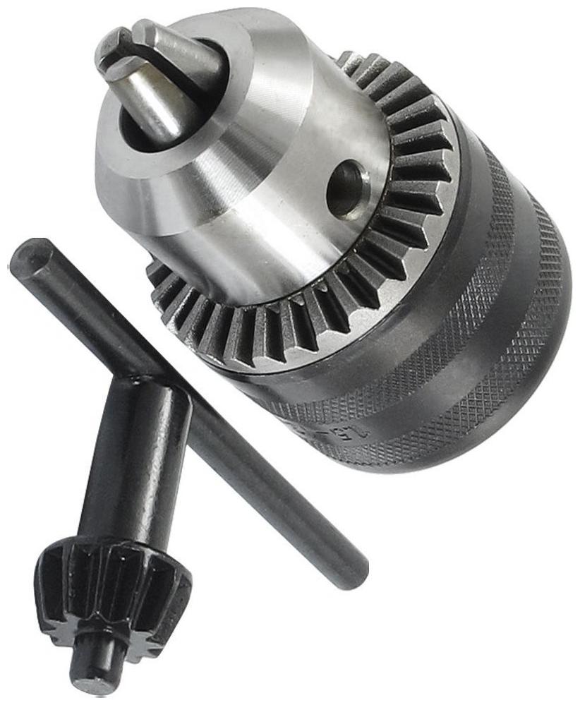 

Engarc 13mm Iron Drill Chuck With Key Black And Silver (13mm X 20 UNF)
