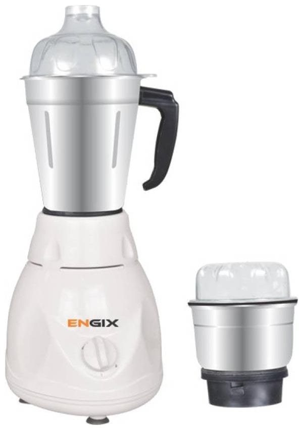 

Engix MINI DIAMOND 550W Mixer Grinder ( White 2 Jars )