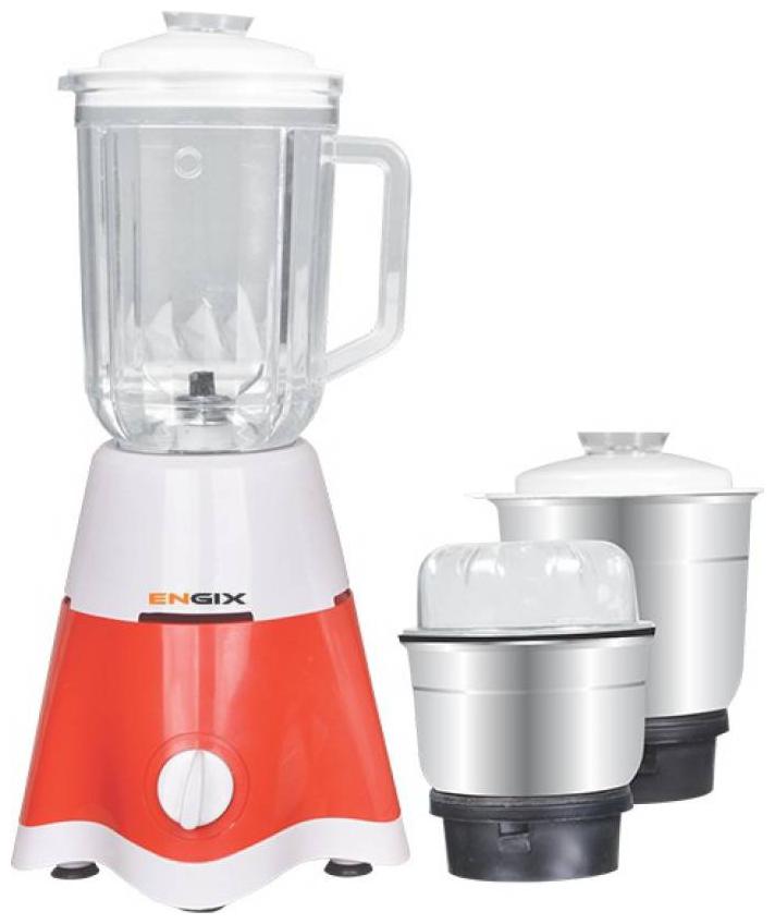 

Engix MINI STAR 650W Mixer Grinder ( White Red 3 Jars )