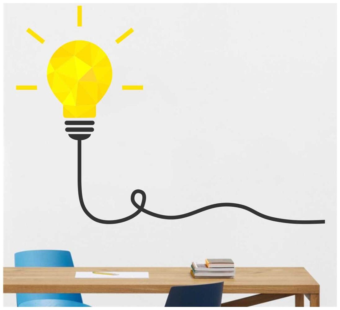 

Enlighten Lamp Wall Sticker