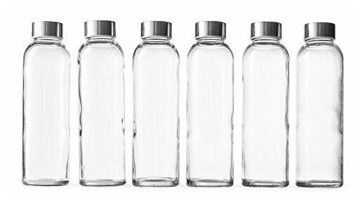 

Epica 18-Oz Glass Beverage Bottles Set of 6