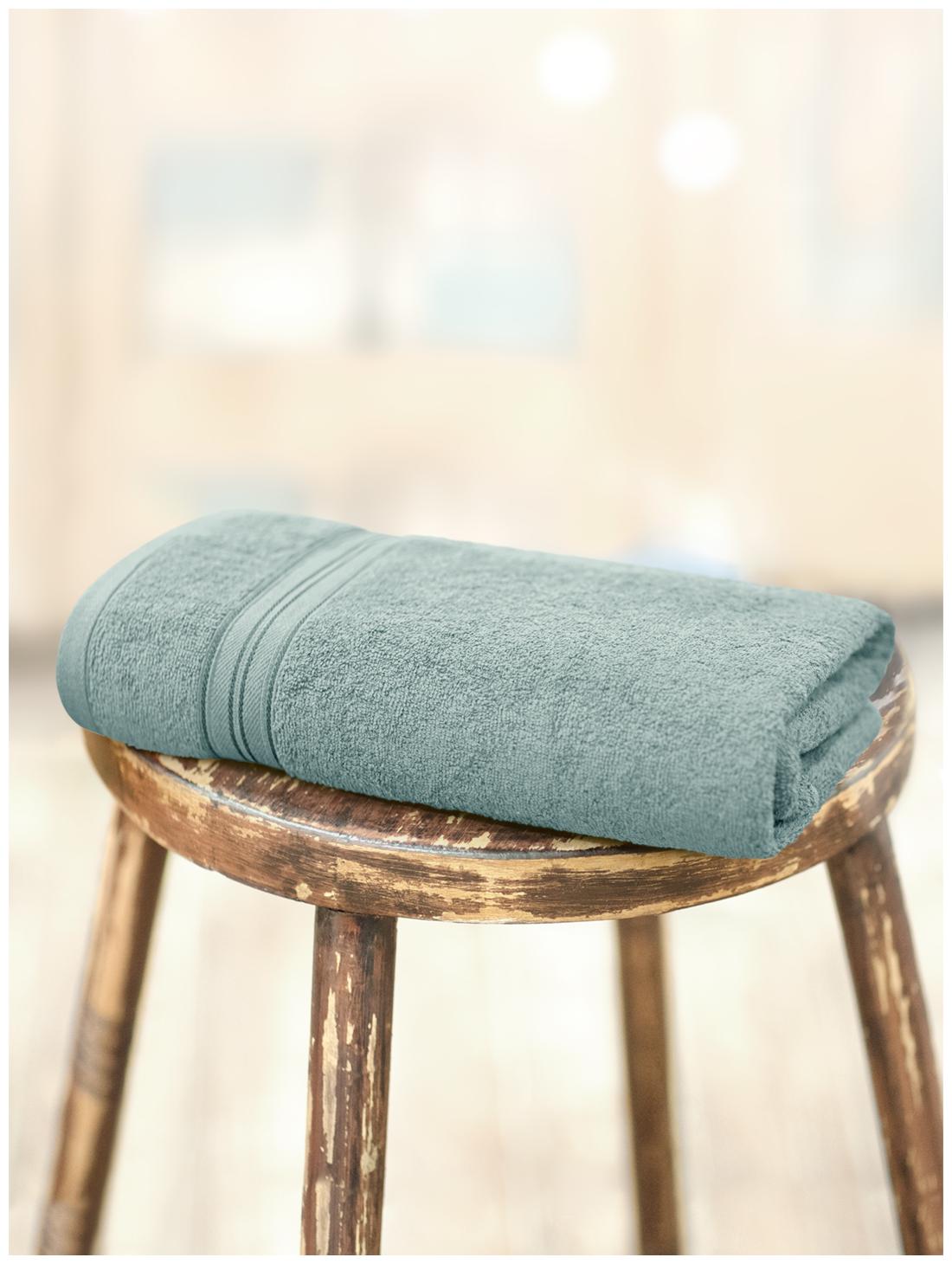 

Swiss Republic 480 GSM GSM Cotton Bath Towel ( 1 Piece Grey )