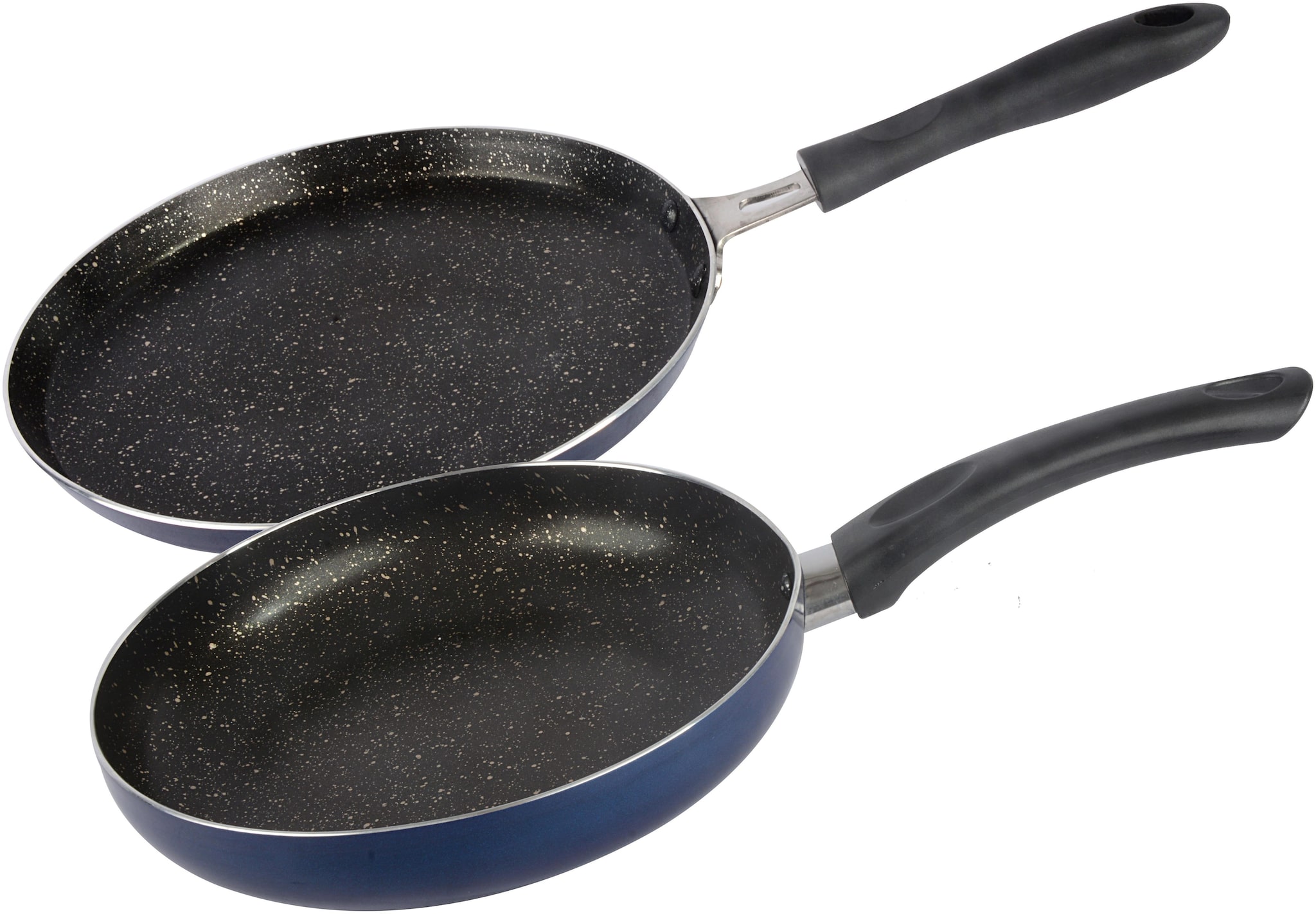 

Ethical Mastreo Series without Induction Base Non-Stick Dosa Tawa Fry Pan cookware Set 2 Pcs Cookware set