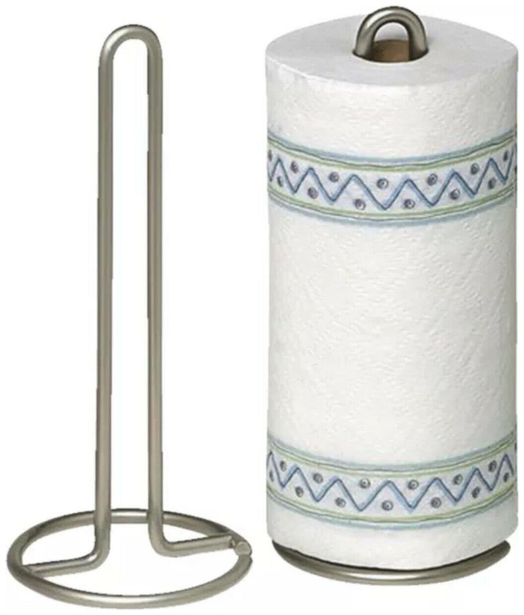 

Euro Paper Towel Holder Satin Nickel