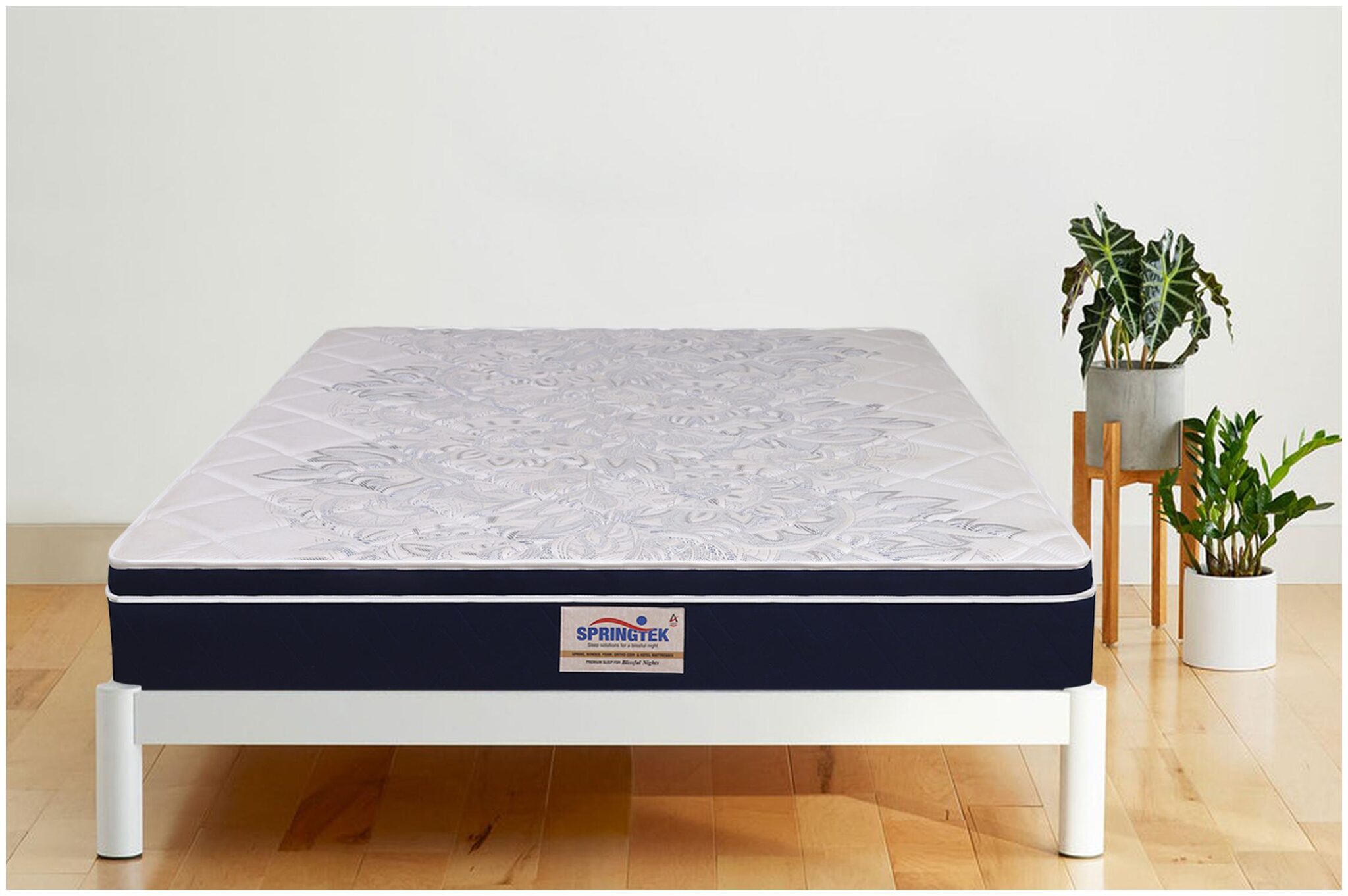 Springtek Euro Top Hybrid Latex 8 inch Spring King Size Mattress by Springtek