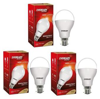 

Eveready 14W-6500K Cool Day Light Pack of 3