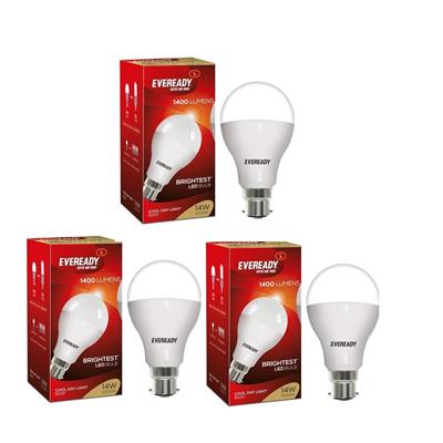 

Eveready 14W-6500K Cool Day Light Pack of 3