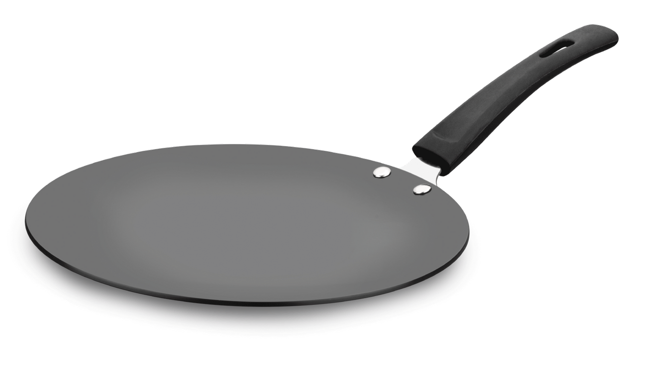 

Excel Hard Anodized Concave Tawa 11 inch Diameter 3 mm Thickness