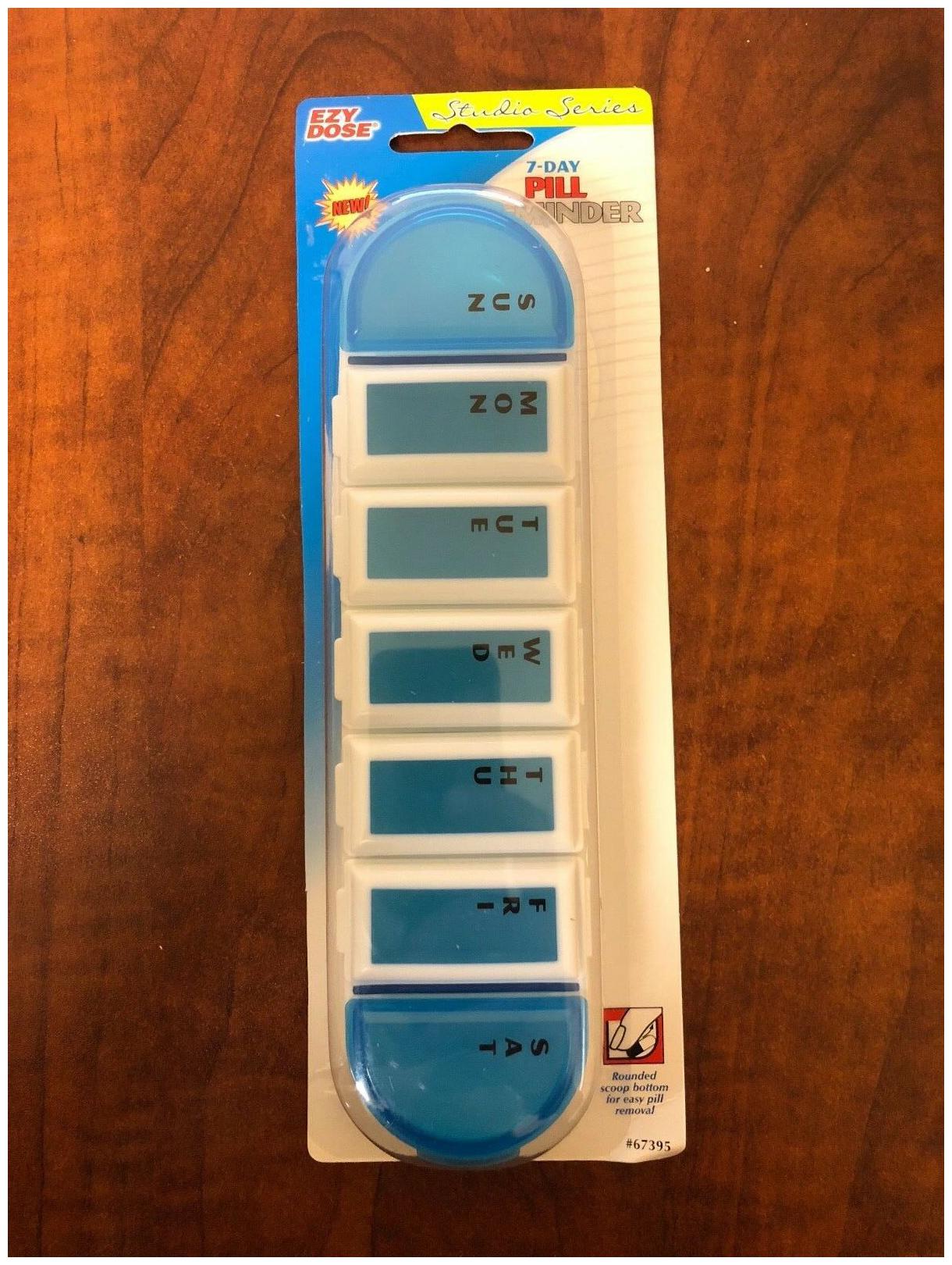 

EZY DOSE 7 DAY ELLIPTICAL PILL REMINDER