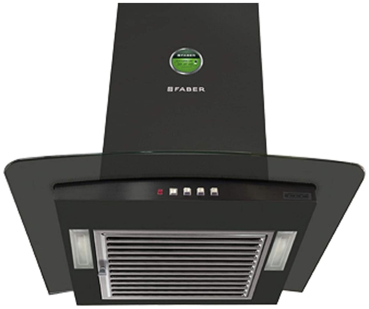 

FABER Wall Mounted 60 cm 1000 m3 h Black Chimney ( pretty plus pro 60 )