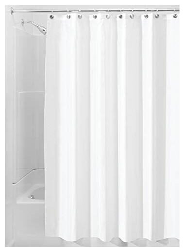 

Fabric Shower Curtains Modern Mildew Resistant Bath Curtain Liner 72 x 72 Inches
