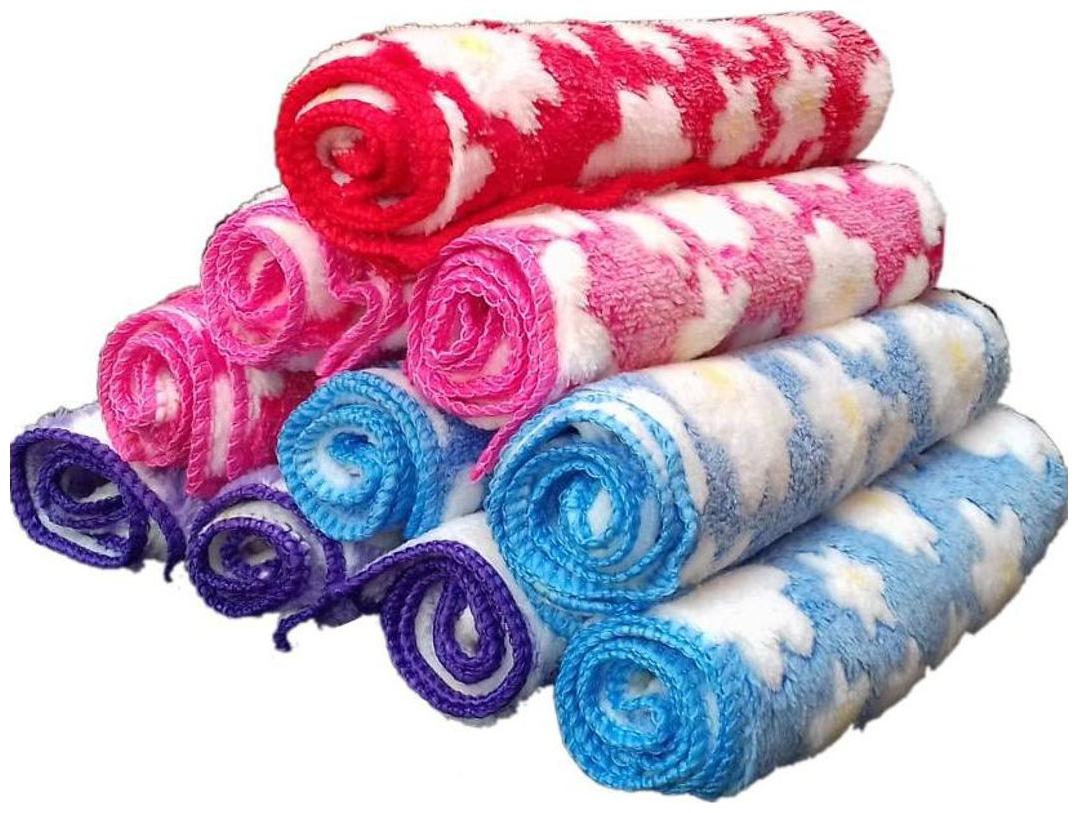 

Face towel (set of 10) multicolour