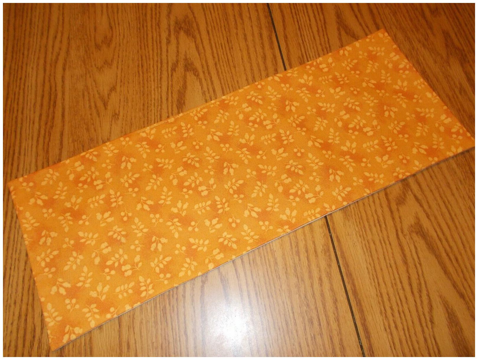 

Fall gold leaves branches MINI table runner decor handmade Toilet Tank Topper
