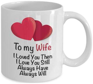 Fantaboy Love Valentine Day Printed Coffee Mug For Couples