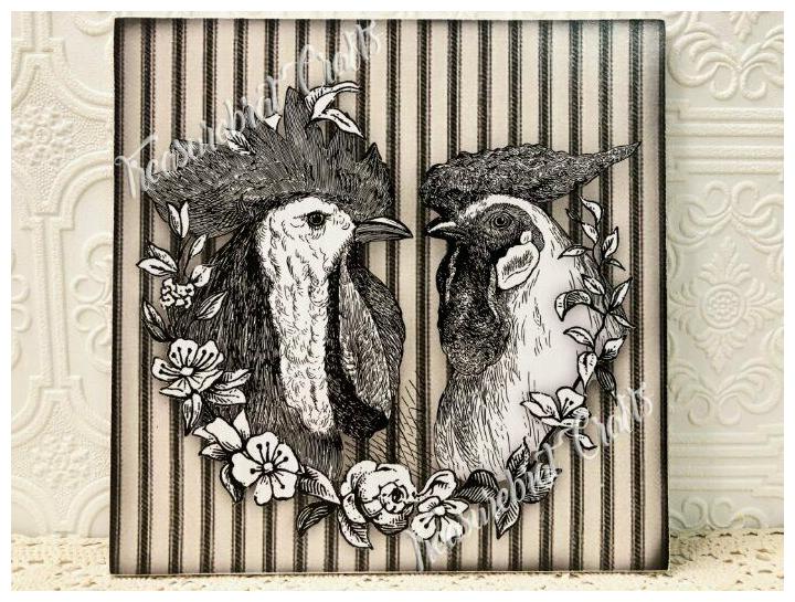 

Farm Farmhouse Country Wall Sign Decor - Chickens