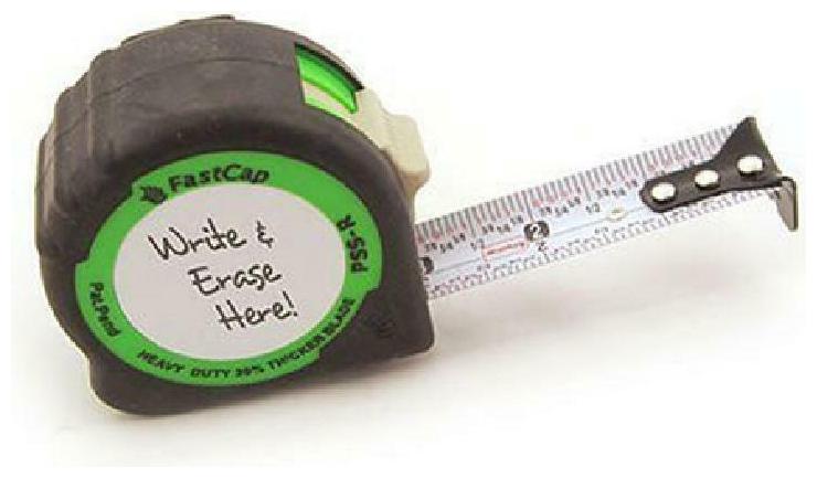 

Fastcap Pssr25 25 Foot Lefty Righty Measuring Tape