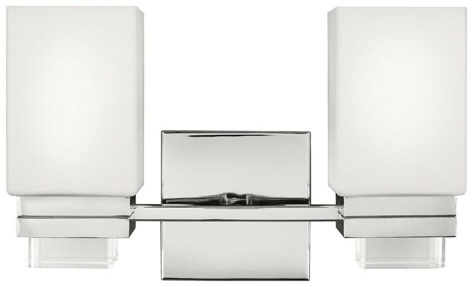 

Feiss VS20602PN Maddison 2 Light 14 inch Polished Nickel Vanity Wall Light
