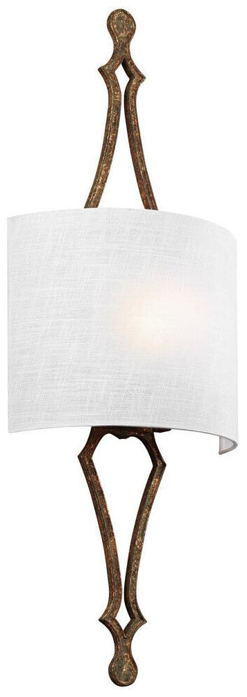 

Feiss WB1859DSGL Tilling Bathroom Vanity Light Distressed Goldleaf