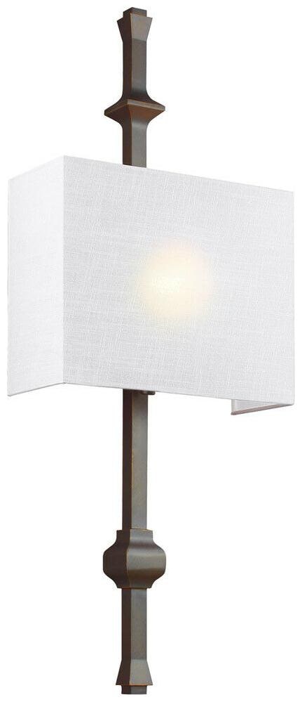 

Feiss WB1860ANBZ Teva 1 Light 12 inch Antique Bronze Vanity Light Wall Light