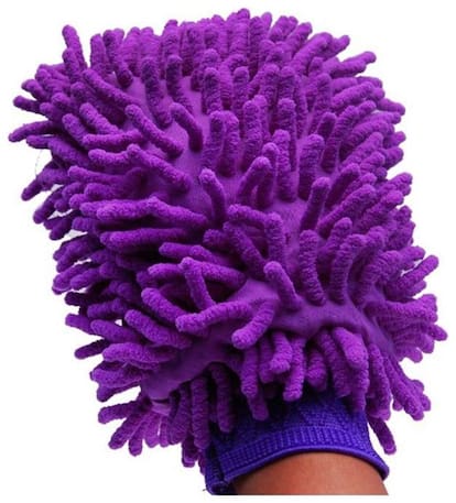 Fiber Gloves,1 pcs of micro fiber gloves, colorful car washing gloves By Glitter Collection