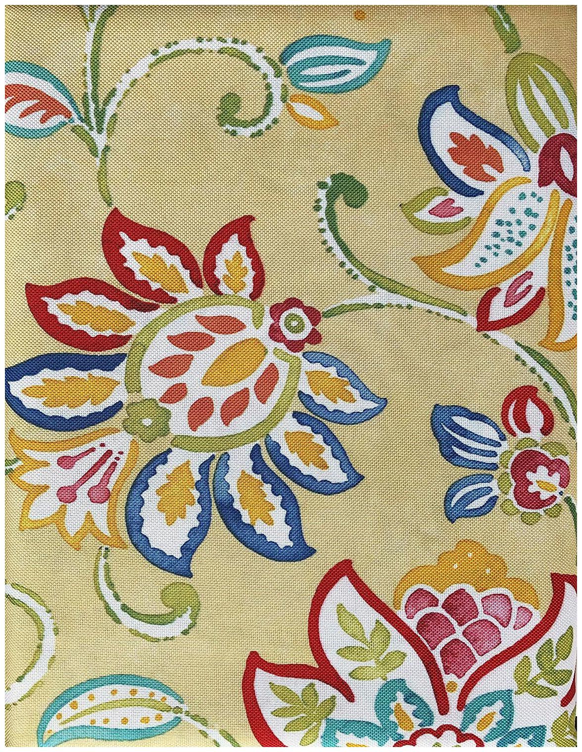 

Fiesta Jacobean Floral Water Repellent Tablecloth Sunflower Assorted Yellow
