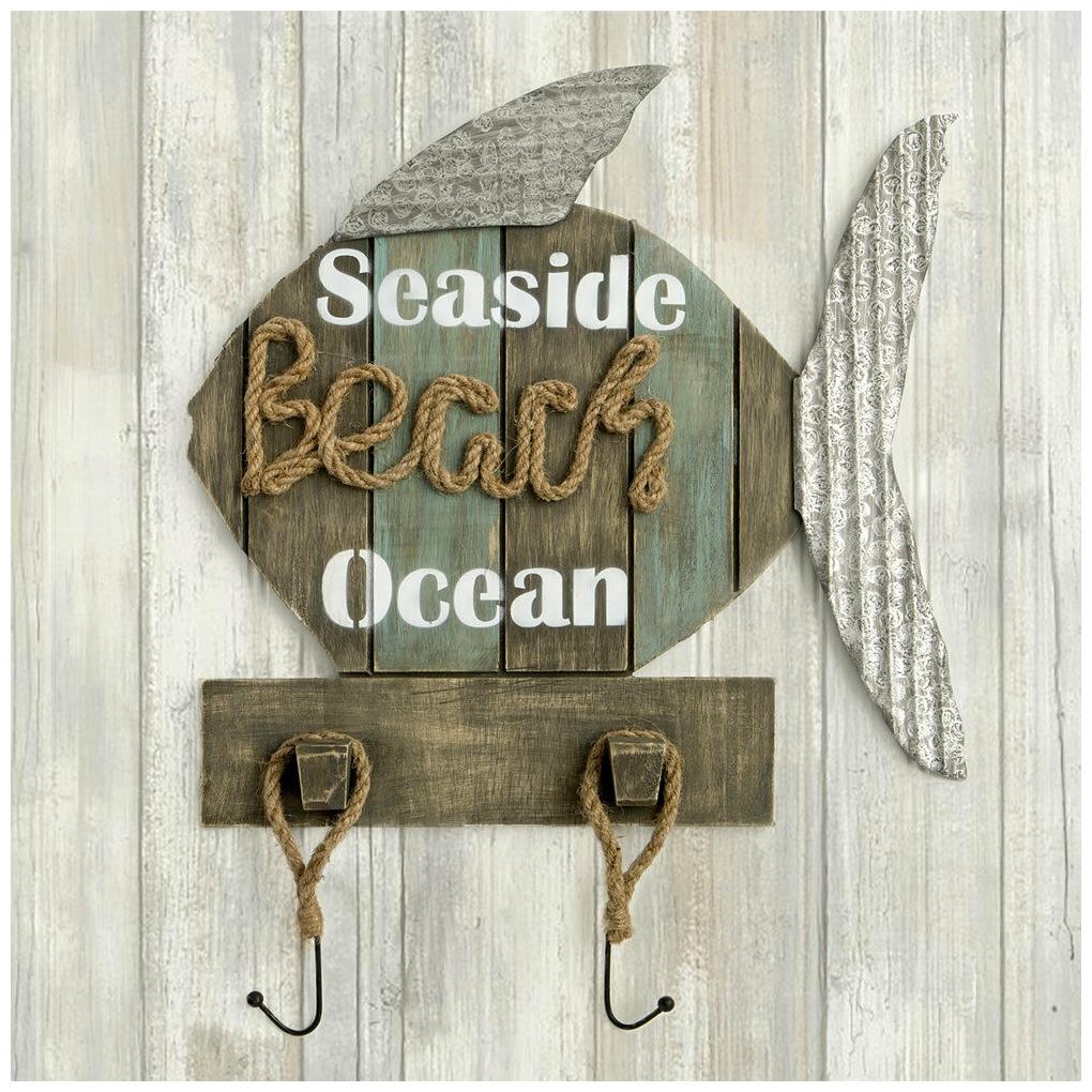 

FISH WALL SIGN - SEASIDE - BEACH - OCEAN