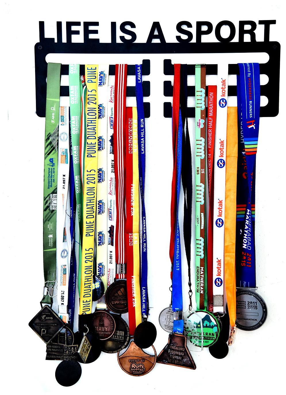 

FITIZEN Life is a Sport Triple Loop 18 Medal Hanger
