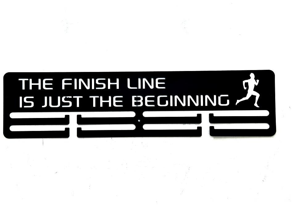 

FITIZEN The Finish Line is Just the Beginning 30 Double Loop Medal Hanger