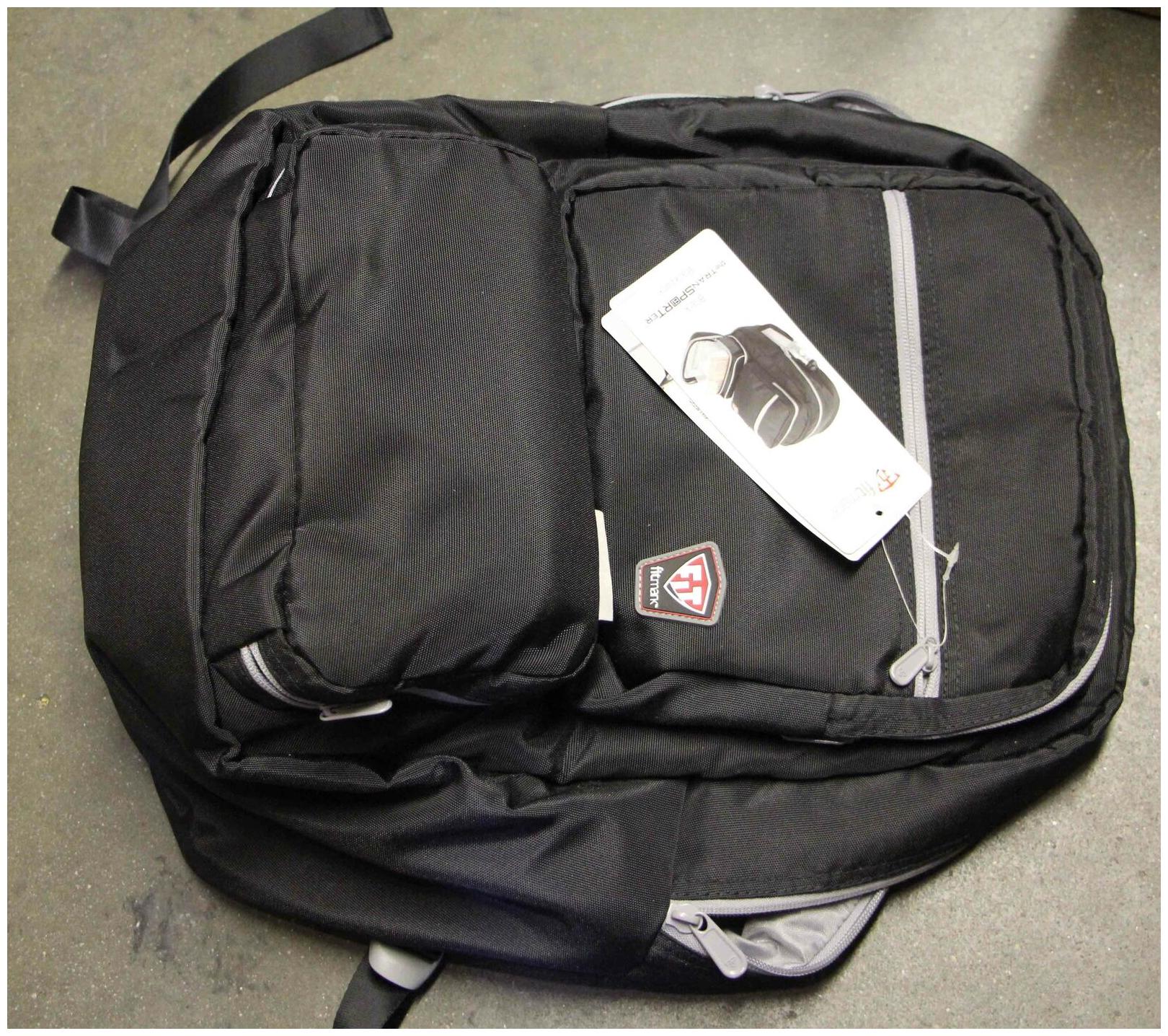 

Fitmark Transporter Backpack W Removable Meal Prep Insulated Bag Portion Control