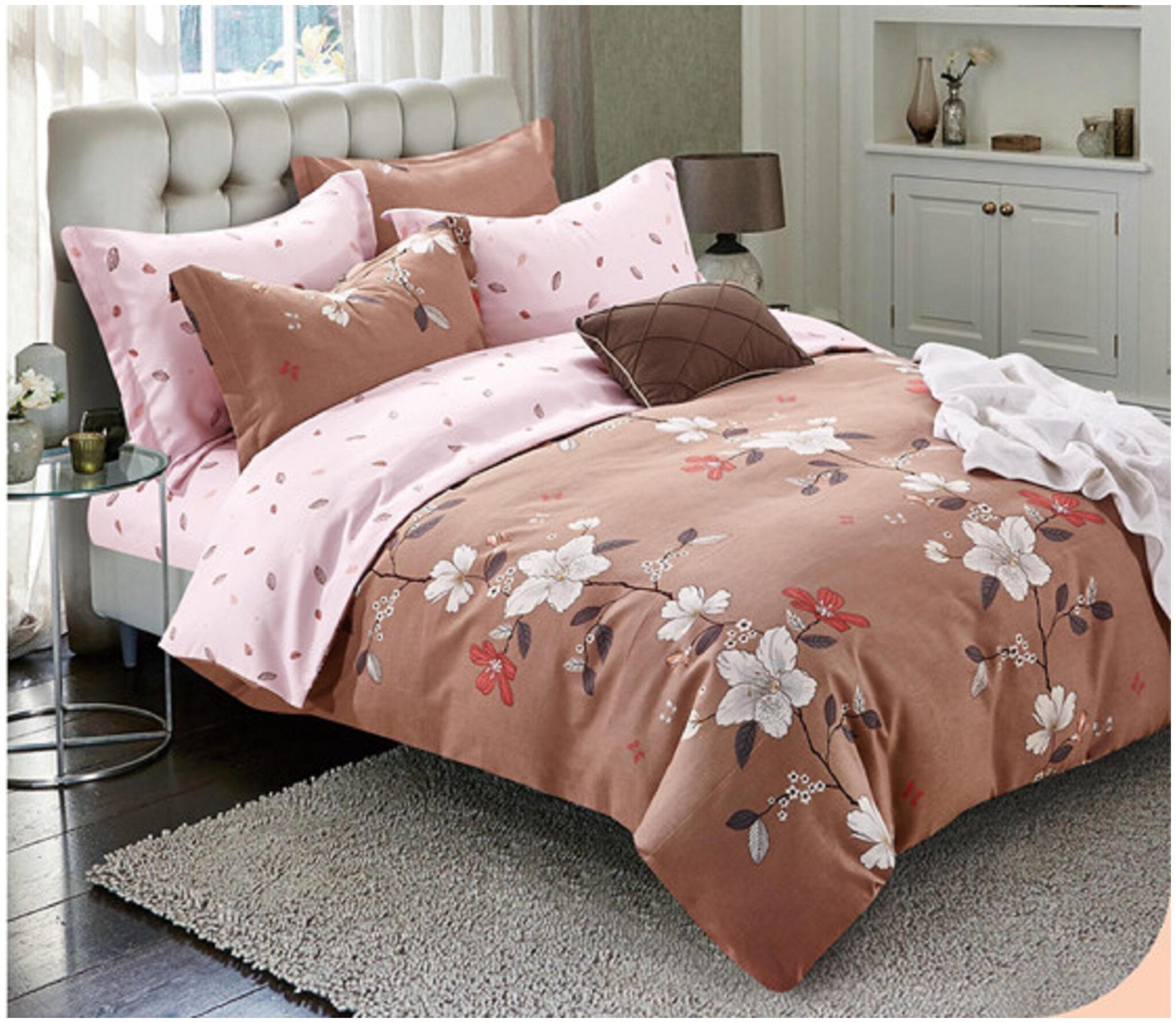 

Fitted Bedsheet King Size (3 Pcs Set 1 Engage King Fitted Double Bedsheet with 2 pillow Covers)