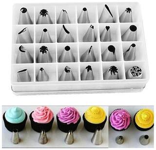 Buy Flair 24pcs Cake Decorating Icing Piping Stainless Steel