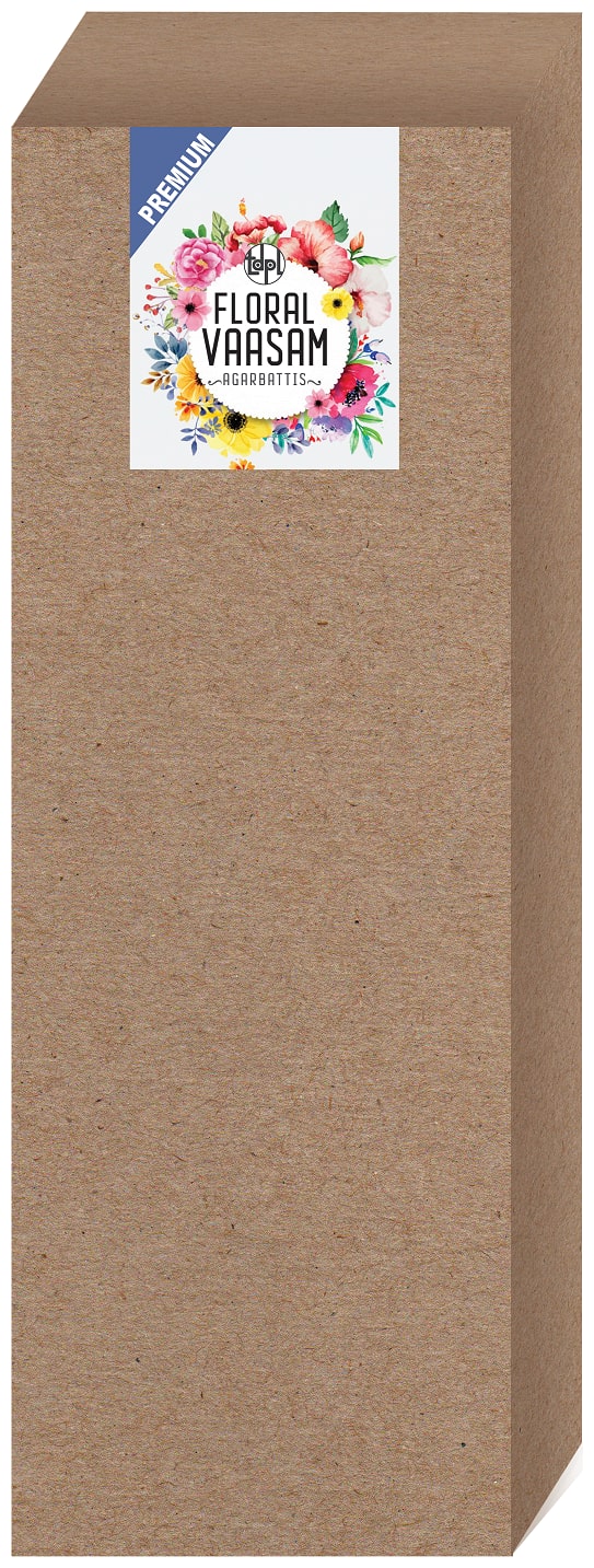 

FLORAL VAASAM AGARBATTIS 250G (CRAFT PACK)