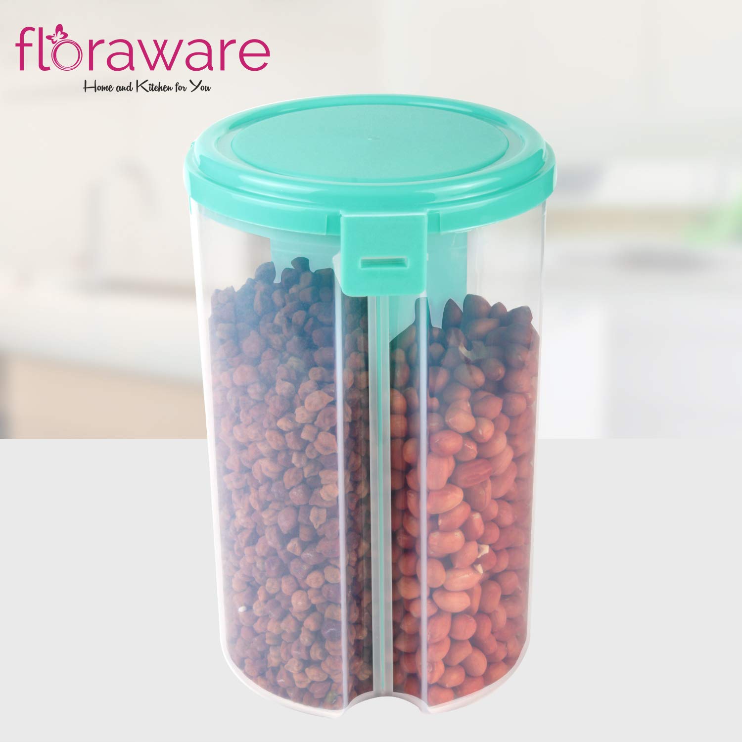 

Floraware 1500 ml Blue Plastic Container Set - Set of 1