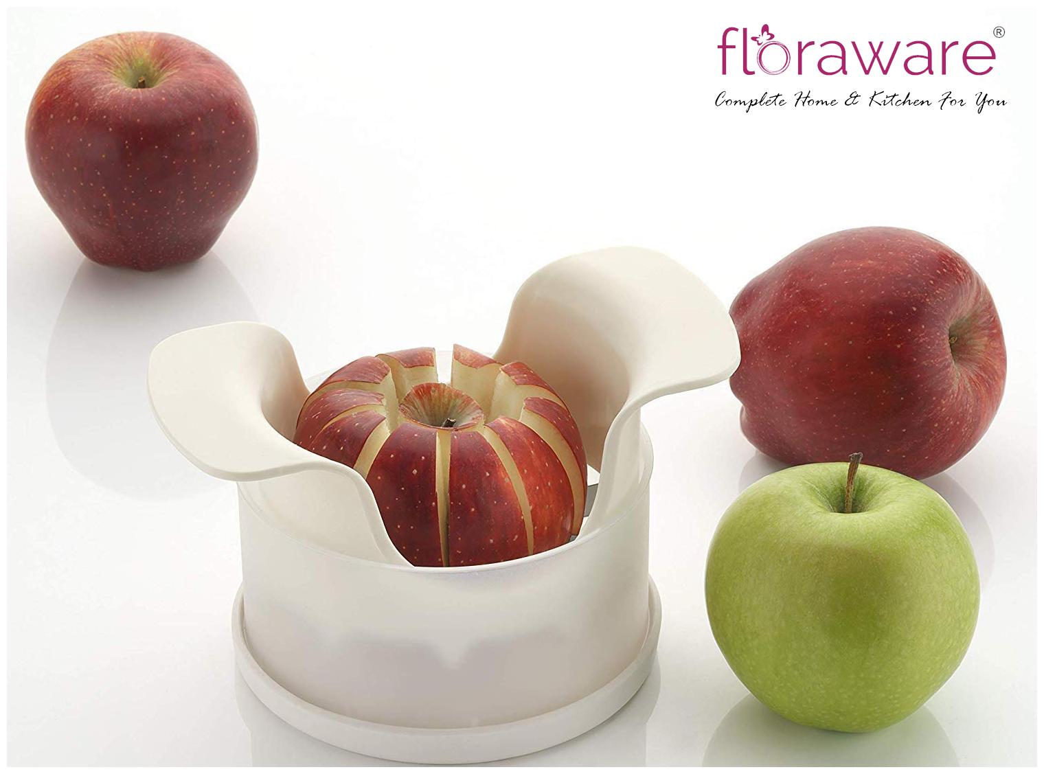 

Floraware Smart Apple Cutter Apple Slicer with Airtight Container (White)
