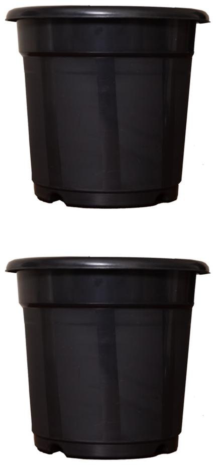 

Flower Pots 8 inch Set of 2 Plant Container ( External Height - 20 cm)